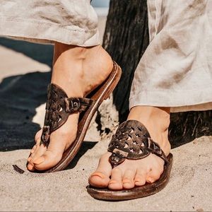 Freebird by Steven Vallarta Brown Sandals - size 9